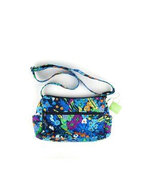 Vera Bradley Midnight Blues On The Go Crossbody Bag NWT